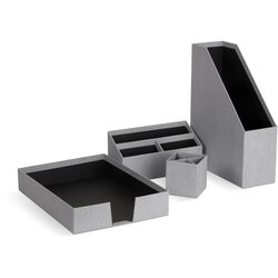 Bigso Kartonasti organizatorji v kompletu 4 ks Hugo Canvas Paper Laminate – Cene