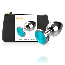 Coquette Anal Plug Metal L 4cm Turquoise Cijene
