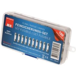 Max Hauri AG Minijaturni osigurač 5 mm x 20 mm 128449 Sadržaj 100 ST Cene