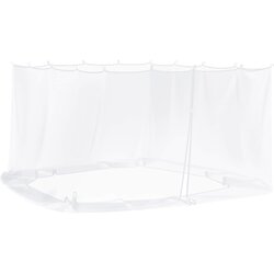 vidaXL Mreža protiv komaraca za gazebo 220 mesh Bijela Poliester - Bijela 3 6 x 3 6 x 2 m Cijene
