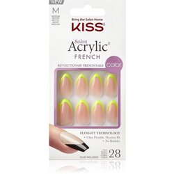Kiss Acrylic French Color umetni nohti Hype 28 kos Cene
