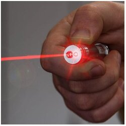 True Ručna svjetiljka, LED, laser pointer, Laserlite - TU289K, Srebrna Cijene