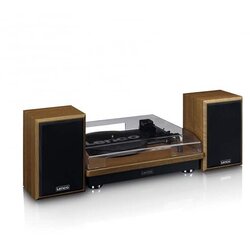 Lenco Gramofon LS-100WD, sa zvučnicima, bluetooth, drveni Cene
