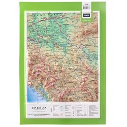 MOUNT Everest, reljefasta mapa, A4, Srbija Cene