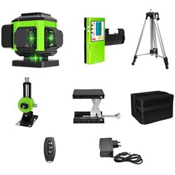 CLUBIONA Laser nivo, 12 črt, zelena žarka, samonivelirni, IE12S DC11G H15, (5000158775) Cene