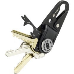 True Privjesak za ključeve sa alatom, 7u1, KeyShackle - TU921, Crni Cijene