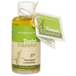 Tiroler Kräuterhof bio masažno olje iz cvetov lipe Cene
