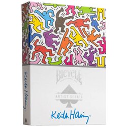 Bicycle karte artist series - keith haring - playing cards Cene