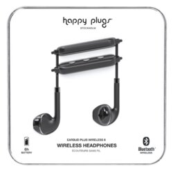 Happy Plugs Wireless II, bežične slušalice, crne Cene