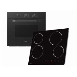 Tesla ugradni set tesla BO301MB+HV6401MB/65L/60cm/Mechanical control/keramicka ploca/59cm/crna Cene