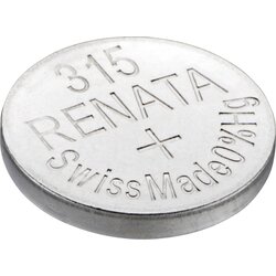 Renata Gumbna baterija 315 srebrovo-oksidna SR67 23 mAh 1.55 V\, 1 kos, (20430522) Cene