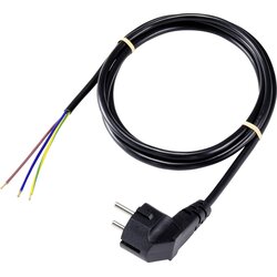 sygonix SY-5043478 tok priključni kabel črna 2.00 m, (20414605) Cene