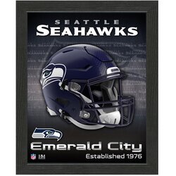 The Highland Mint Seattle Seahawks Team Helmet Frame fotografija u okviru Cene