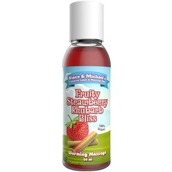 Vince & Michaels Flavored Massage Oil Fruity Strawberry Rhubarb Bliss 50ml Cijene