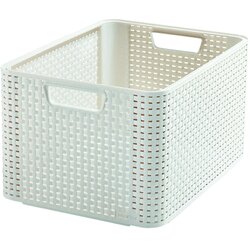 Curver bijela košara za odlaganje Style, 30 l Cene