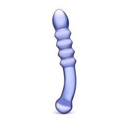 Gläs stekleni dildo Purple Rain Cene