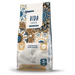 Craftia vida super chicken with super veggies adult cat - 2 kg Cene