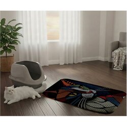 Paws &amp; Whiskers Višenamenska prostirka za mačje posude - 2 boje Cene