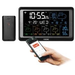 VIRONE WS-6 Wi-Fi meteorološka stanica s vanjskim senzorom Cene