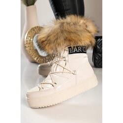 Fenzy Gležnjače S Umjetnim Krznom Sutera, Bež Cijene