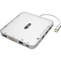 TRIPP LITE U442-DOCK2-S priključna stanica i replikator porta za prijenosno računalo Žičano USB 3.2 Gen 2 (3.1 Gen 2) Type-C Srebro Cene