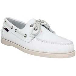 Sebago Docksides Portland Cuir Homme Blanc Bijela Cene