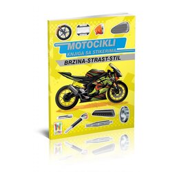 PINTA Knjiga sa stikerima motocikli Cene