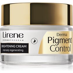 Lirene Derma Pigment Control Brightening Night Cream posvetlitvena nočna krema za kožo s hiperpigmentacijo 50 ml Cene