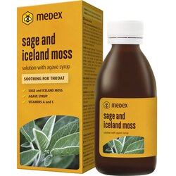 Medex žajbelj in islandski lišaj - sirup Cene