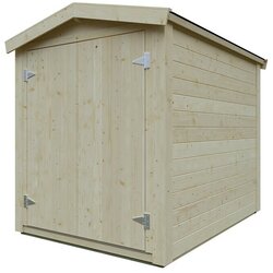 KIEHNHOLZ Vrtna lopa Bike Box (Zunanje dimenzije vključno s strešnim previsom (Š x G): 164 x 223 cm, Les, Rjava) Cene