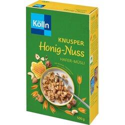 Kölln Hrustljavi ovseni muesli z medom in oreščki - 500 g Cene