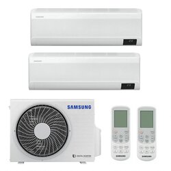 Samsung multi split inverter klima uređaj 14000 btu sa dve WindFree™ comfort jedinice 7k+7k AJ040TXJ2KGEU/AR60F07C1AWNEU Cene