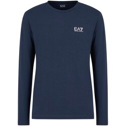 Ea7 Emporio Armani Majice s kratkimi rokavi 8NPT28PJVQZ Modra Cene