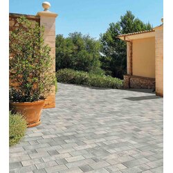 SEMMERLOCK Opločnik betonski RETTANGO KOMBI 6cm (0,96m2) Srebreno Siva Cene