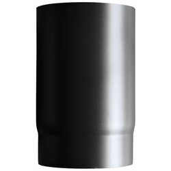 ASADA Dimna cev (Ø 200 mm x 250 mm, črna) Cene