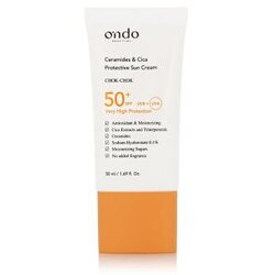 Ondo Beauty 36.5 CHOK-CHOK Ceramides & Cica Protective Sun Cream SPF50+ proizvod za zaštitu lica od sunca za sve vrste kože 50 ml unisex Cene