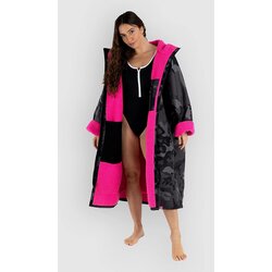 Dryrobe Advance Long Sleeve Surf poncho black camo pink Cene