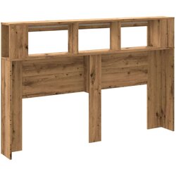vidaXL led uzglavlje boja hrasta artisan 160x18,5x103,5 cm drveni Cijene
