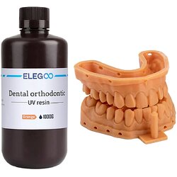 Aldor Elegoo Dental Orthodontic UV Resin 1000g Orange Cene