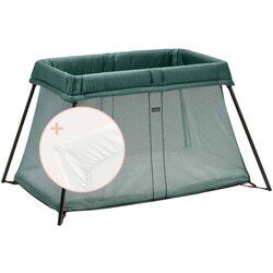 BabyBjörn® prijenosni krevetić + plahta silver Cijene