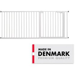 BabyDan Premier sigurnosna ogradica Extra Wide 178–183 cm bela, bez bušenja ( 20014 ) Cene
