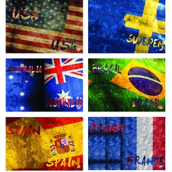 Elisa Zvezek A4, črte, 52 l, zastave Cene