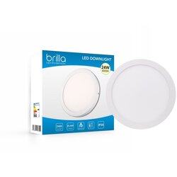 BRILLA LED SLIM NADGRADNI PANEL OKRUGLI 24W Cene