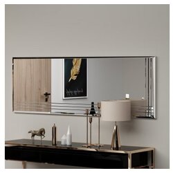 Hanah home ogledalo trio transparent Cene