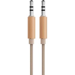 Fabric audio cable Gold Tone Cene
