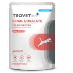 Trovet Plus renal & oxalate cat 12x85g Cene