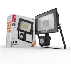 Avide Reflektor sa senzorom Slim PIR LED SMD 4K 30W crni Cene
