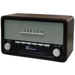 UNIVERSUM DR 350-21 desktop radio DAB+ (1012), ukw AUX, Bluetooth®, DAB+, UKW funkcija alarma smeđa boja Cene