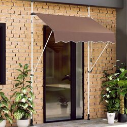 Balkonska tenda 150x120cm samostojeća - braon Cene