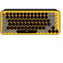 Logitech tipkovnica POP Keys z EMOJI, mehanska, rumena Cene